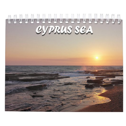 Cypriotische zee kalender (Achterkant)