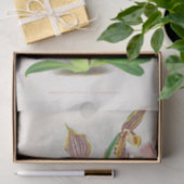 Cypripedium Praestans (Orchideeën) van Jean Linden Tissuepapier