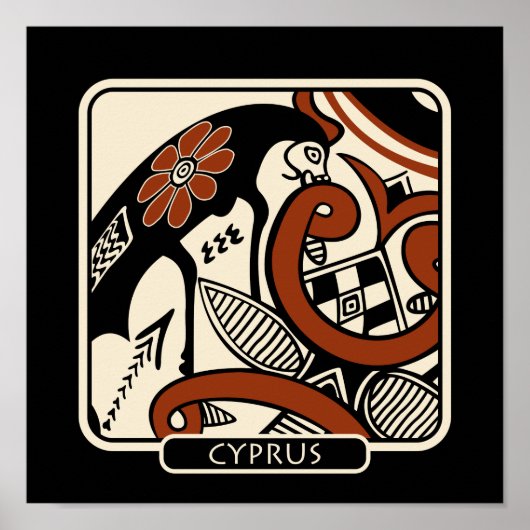 cyprus aardewerk poster (Voorkant)
