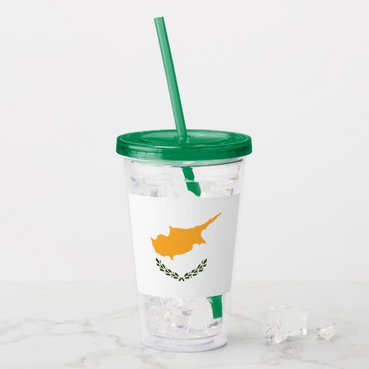 Cyprus Acryl Drinkbeker (Voorkant ijs)