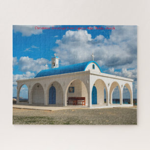 Cyprus Ayia Thekla kerk. Legpuzzel
