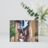 Cyprus bergdorp briefkaart (Staand voorkant)
