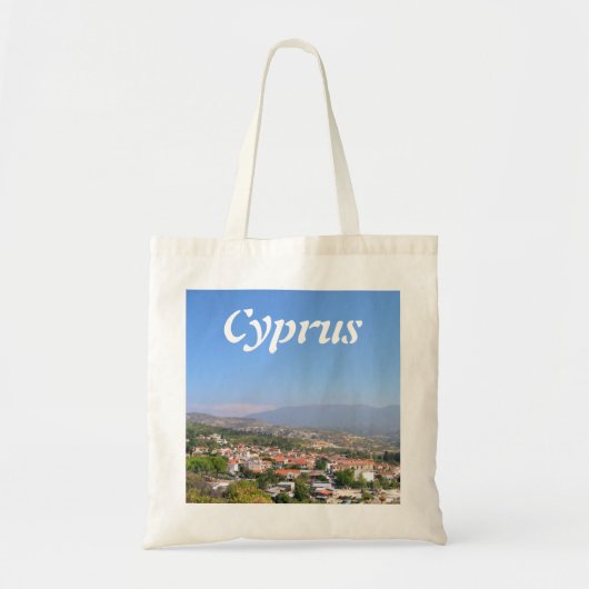 Cyprus bergen Troodos Tote Bag (Voorkant)