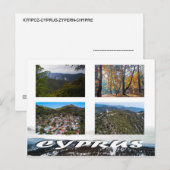 Cyprus briefkaart (Voorkant / Achterkant)