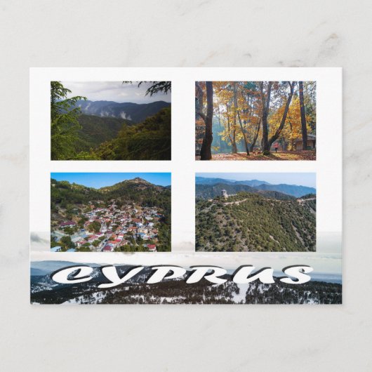 Cyprus briefkaart (Voorkant)