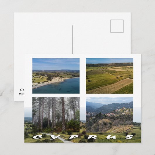 Cyprus briefkaart (Voorkant / Achterkant)