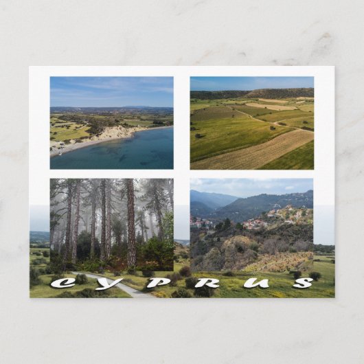 Cyprus briefkaart (Voorkant)