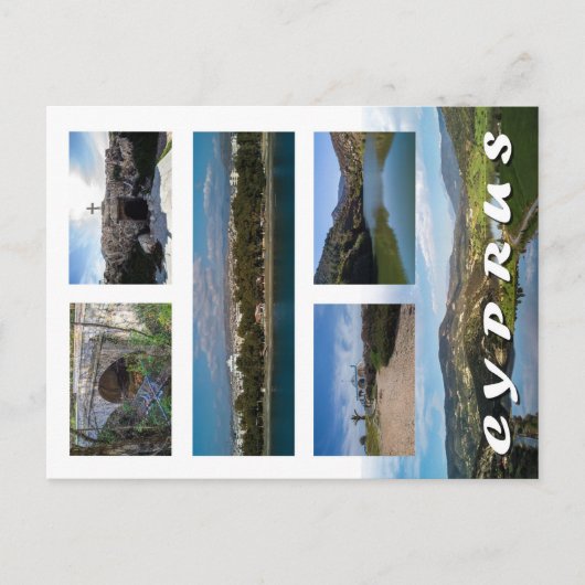 Cyprus briefkaart (Voorkant)