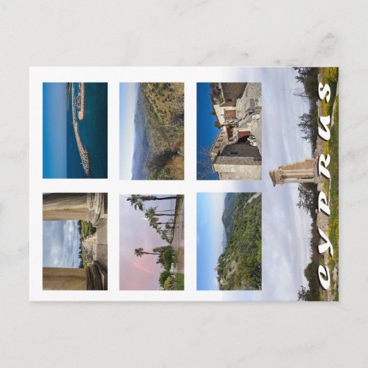 Cyprus briefkaart (Voorkant)