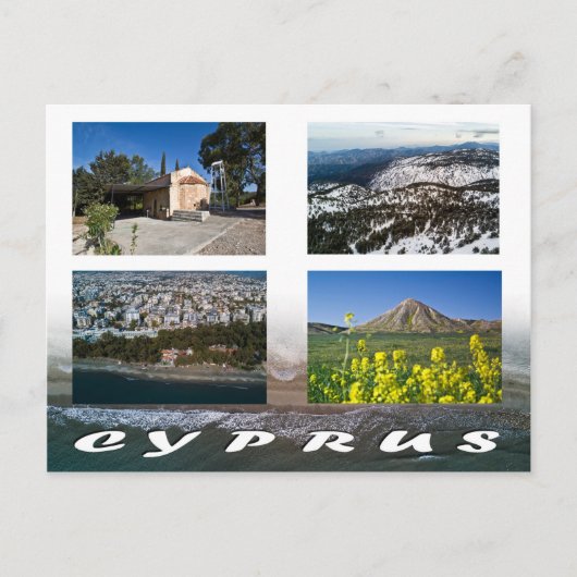 Cyprus briefkaart (Voorkant)