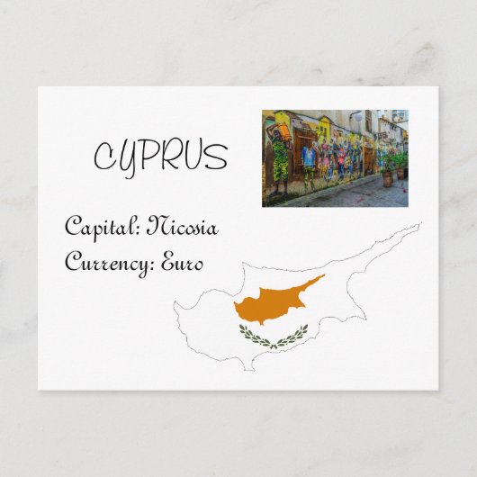 Cyprus Briefkaart (Voorkant)