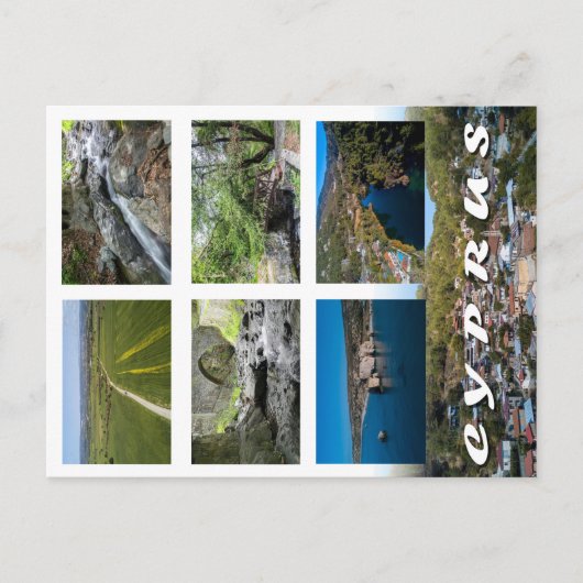 Cyprus briefkaart (Voorkant)