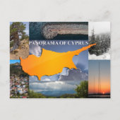 Cyprus briefkaart Pandorama (Voorkant)
