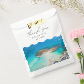 Cyprus bruiloft gunst Protaras dank u foto Bedankzakje (Gezegeld)