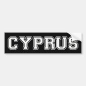 Cyprus Bumpersticker (Voorkant)