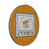 Cyprus Dartbord (Voorkant Links)