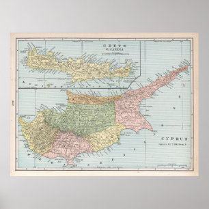 Cyprus en Kreta (1901) Poster