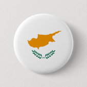 Cyprus Fisheye Flag Button (Voorkant)