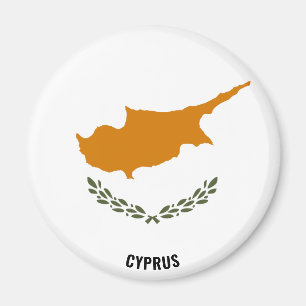 Cyprus Flag Charming Patriotic Magneet