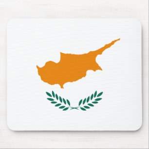 Cyprus Flag Mousepad Muismat