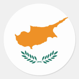 Cyprus Flag Sticker
