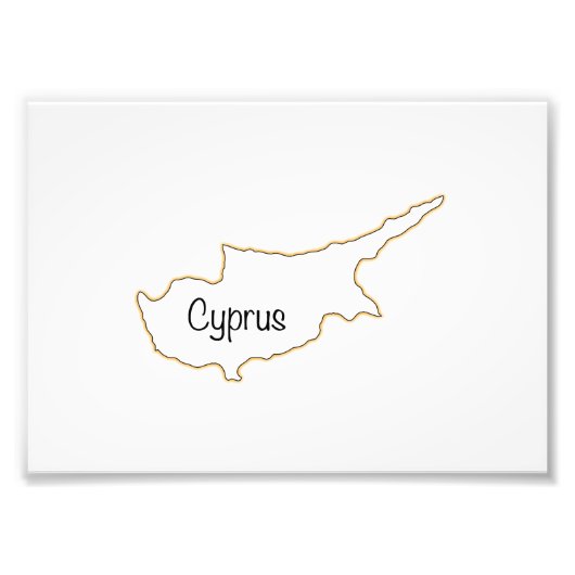 Cyprus Foto Afdruk (Voorkant)