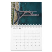 Cyprus from above Calendar Kalender (Jan 2027)