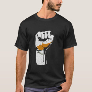 Cyprus Handfist Cypriotische Roots Cypriotische tr T-shirt