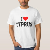 CYPRUS: IK HOOP VAN CYPRUS T-SHIRT (Voorkant)