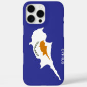 CYPRUS-kaart Case-Mate iPhone Case (Achterkant)