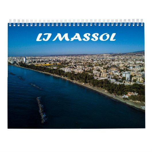 Cyprus - Kalender van Limassol (Achterkant)