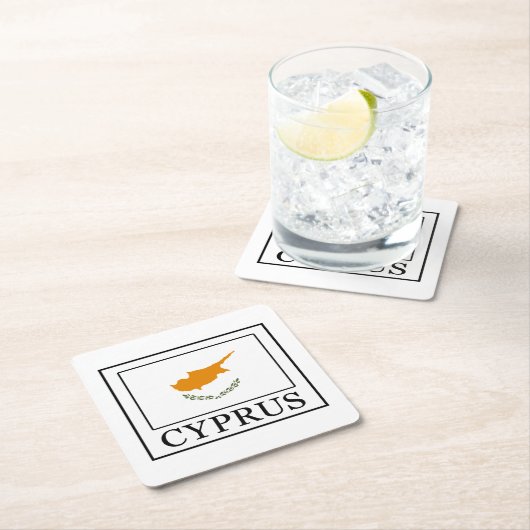 Cyprus Kartonnen Onderzetters (Insitu)