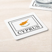 Cyprus Kartonnen Onderzetters (Schuin)