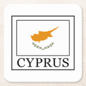 Cyprus Kartonnen Onderzetters (Voorkant)