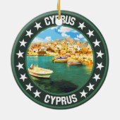 Cyprus Keramisch Ornament (Achterkant)