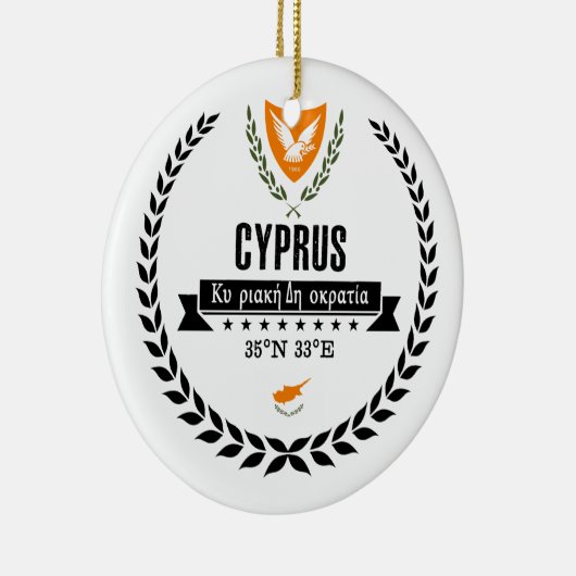 Cyprus Keramisch Ornament (Rechts)