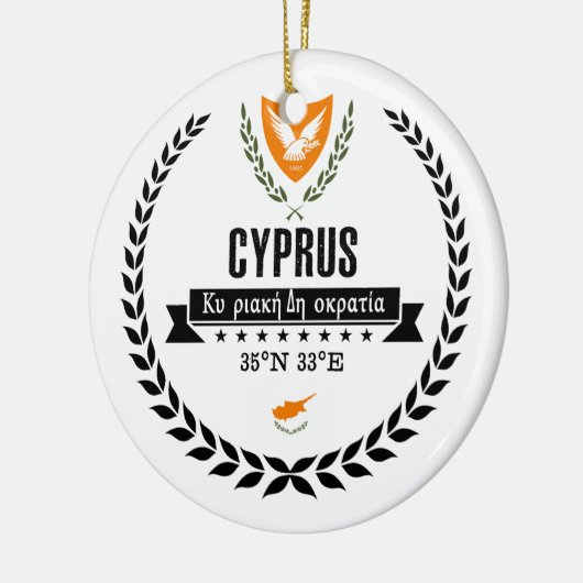 Cyprus Keramisch Ornament (Links)