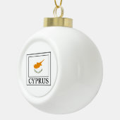 Cyprus Keramische Bal Ornament (Rechts)