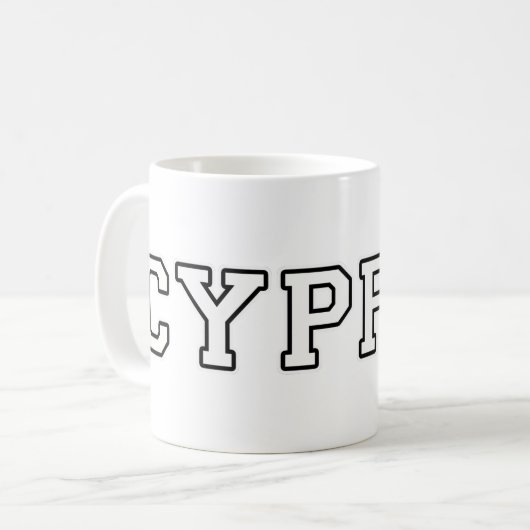 Cyprus Koffiemok (Voorkant links)