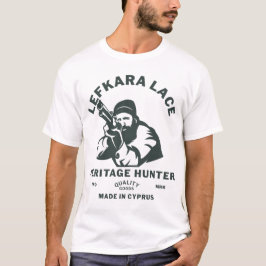 Cyprus: Lefkara kantwerkultureel erfgoedjager T-shirt