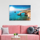 Cyprus, Liefdesbrug Canvas Afdruk (Insitu (Woonkamer))