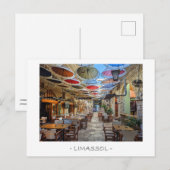 Cyprus Limassol ansichtkaart Briefkaart (Voorkant / Achterkant)