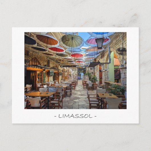 Cyprus Limassol ansichtkaart Briefkaart (Voorkant)