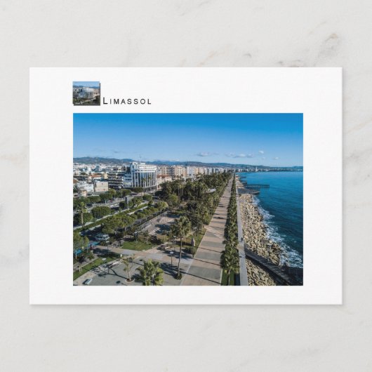 Cyprus Limassol briefkaart (Voorkant)