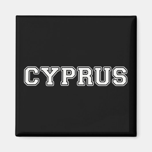 Cyprus Magneet (Voorkant)