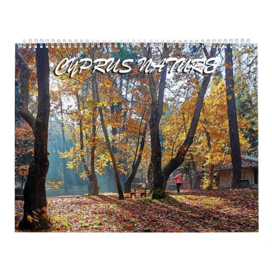 Cyprus natuur Kalender (Hoes)