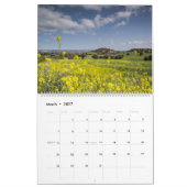 Cyprus natuurkalender kalender (Mar 2027)