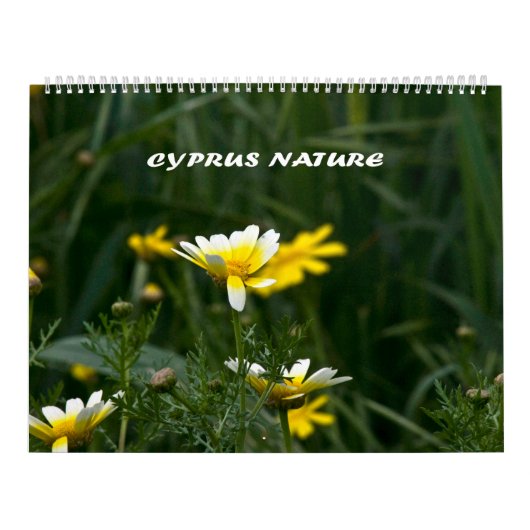 Cyprus natuurkalender kalender (Hoes)