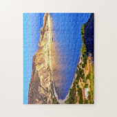 Cyprus Pissouri Bay Panoramisch Uitzicht Fotografi Legpuzzel (Verticaal)