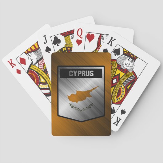 Cyprus Pokerkaarten (Achterkant)